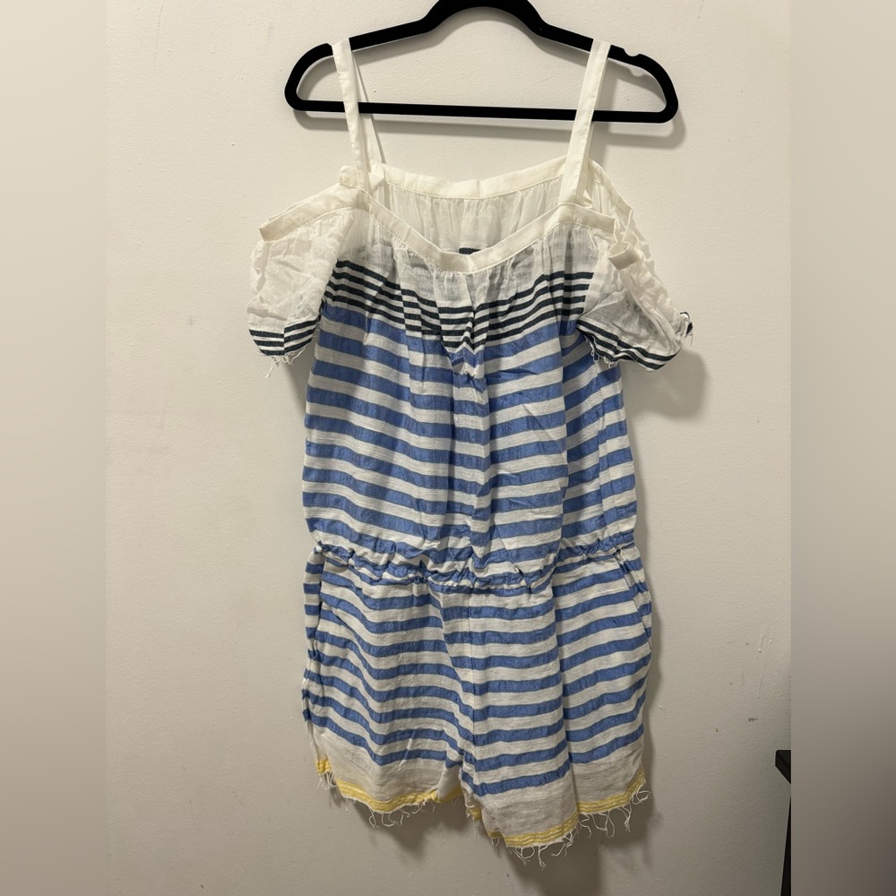 LEMLEM Assaman Cotton-Blend Romper NWT